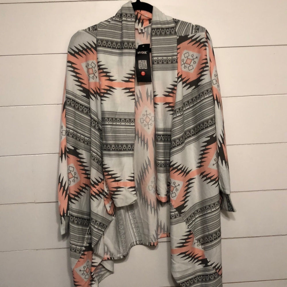 Open cardigan